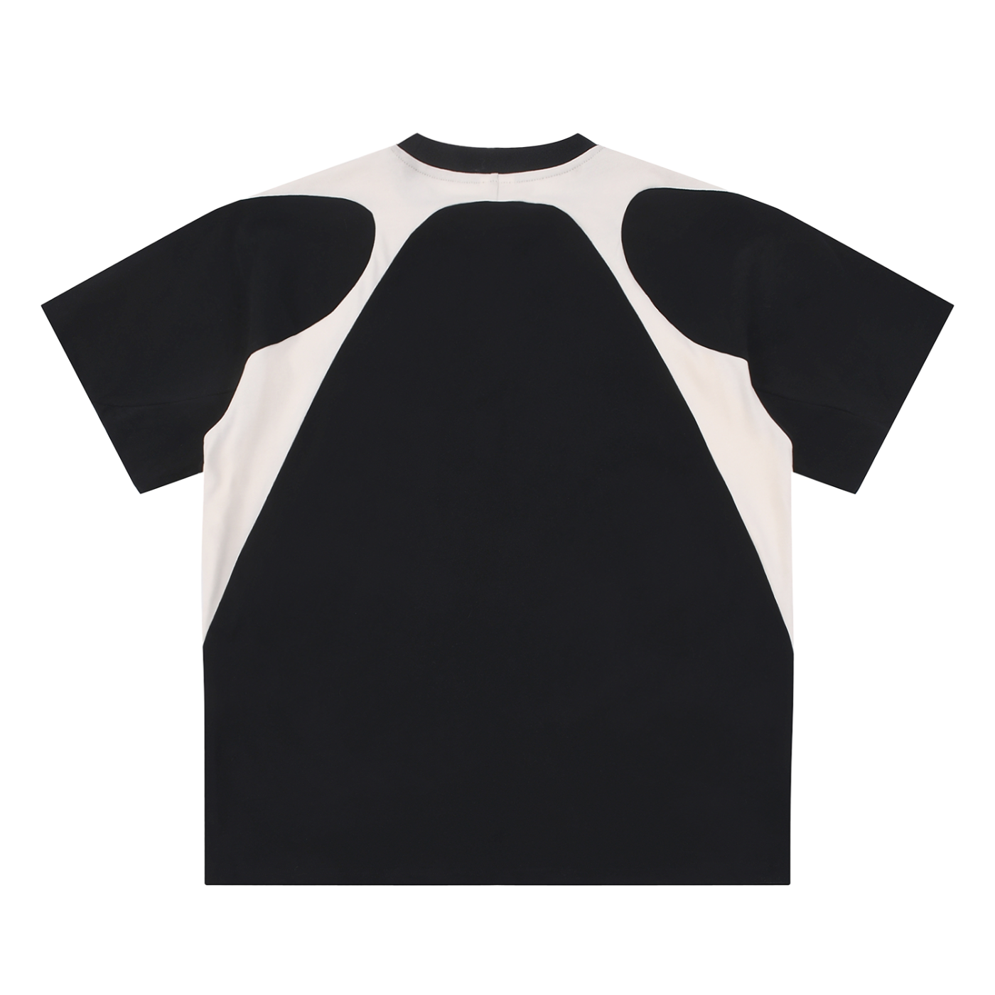 CONTRAST PANEL T-SHIRT
