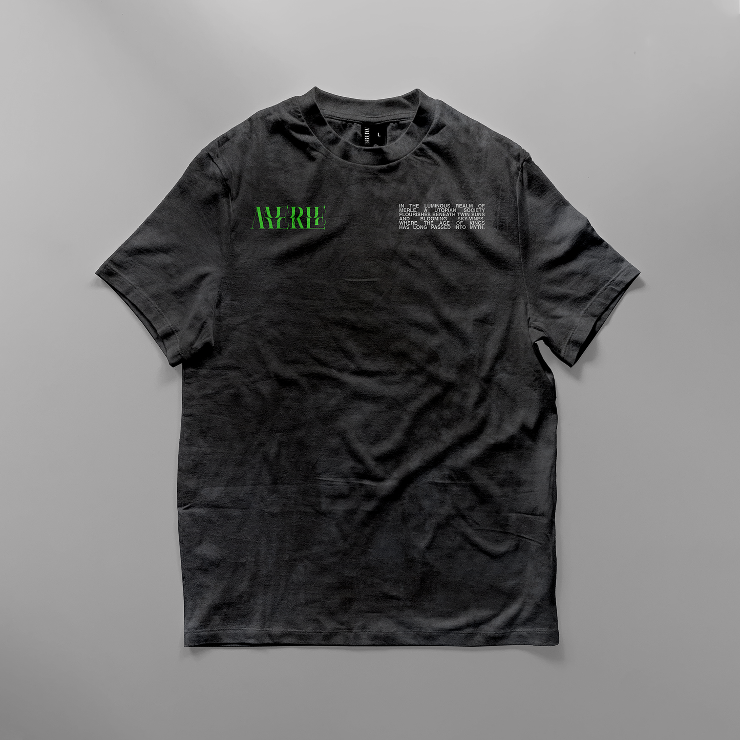 LOGO STONE WASHED TEE