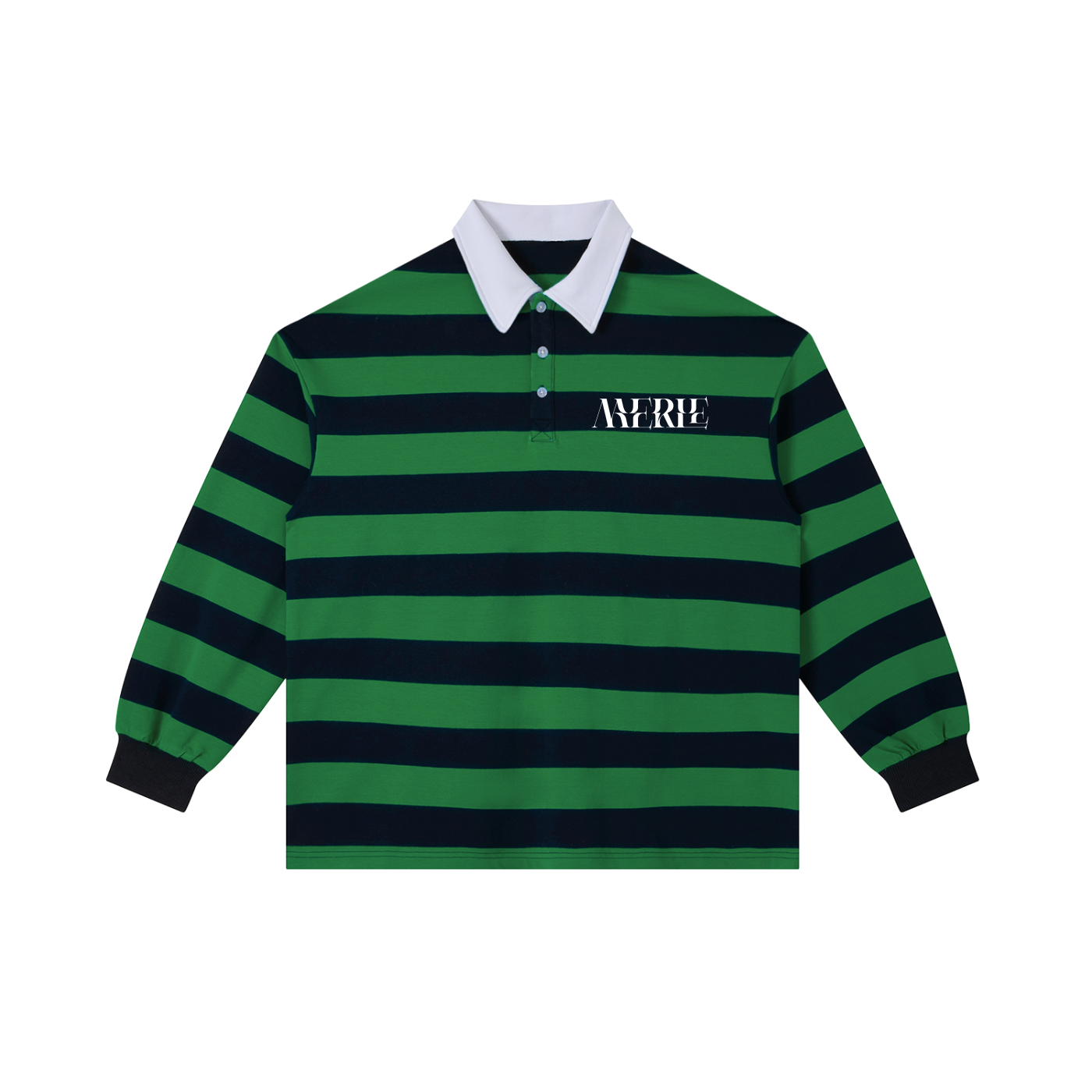 COLOR BLOCK STRIPED POLO