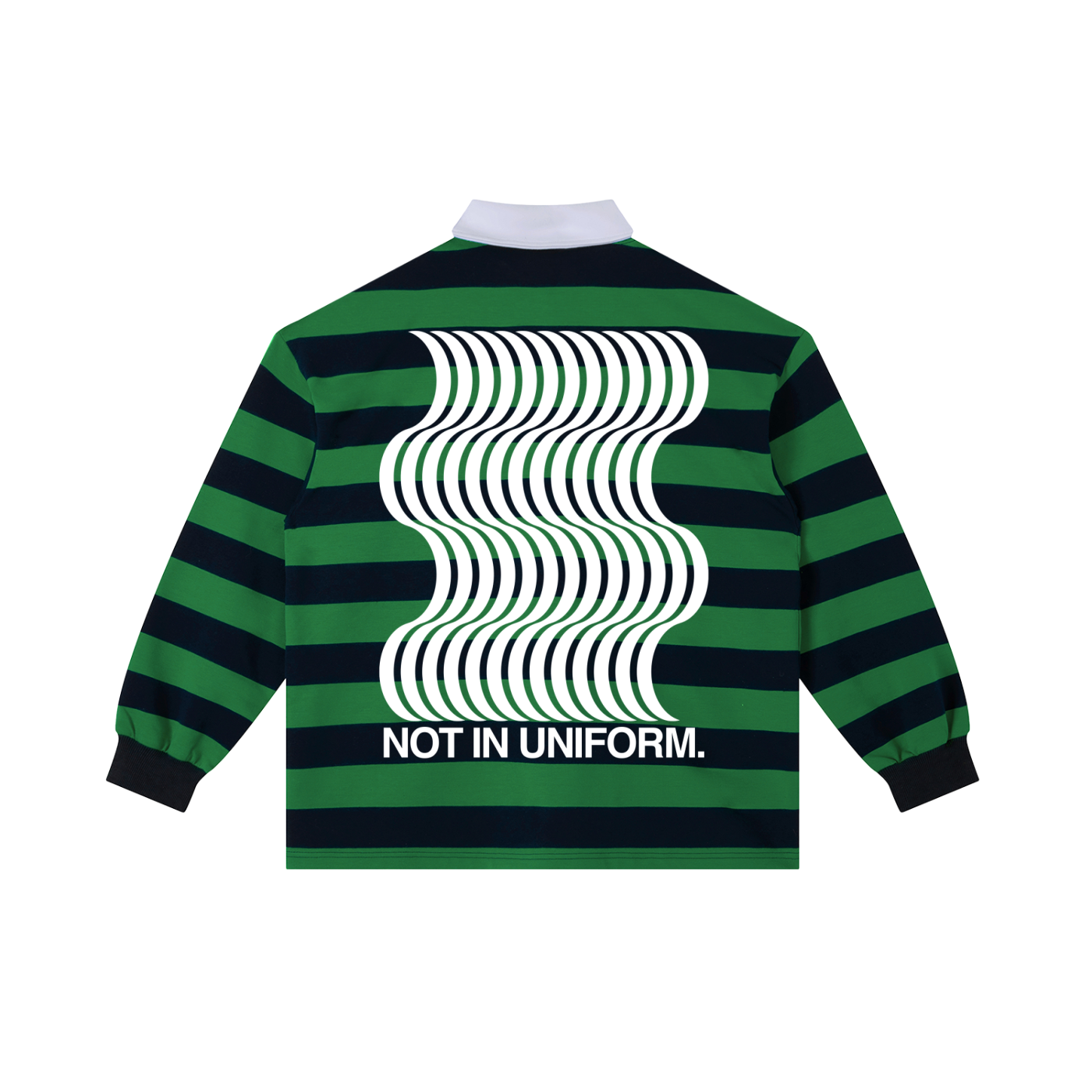 COLOR BLOCK STRIPED POLO