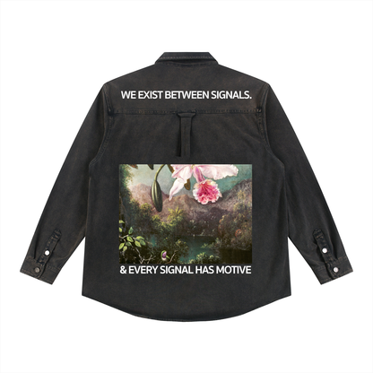 SIGNALS, DENIM VINTAGE WASHED SHIRT JACKET