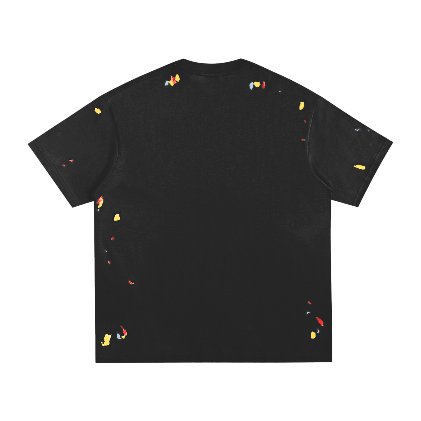LOGO PAINT SPLATTER TEE