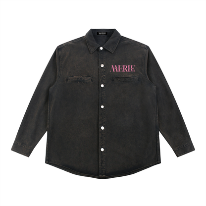 SIGNALS, DENIM VINTAGE WASHED SHIRT JACKET