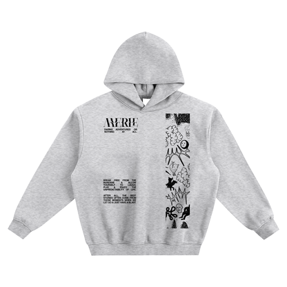 DARING ADVENTURES, FLEECED BOXY  HOODIE