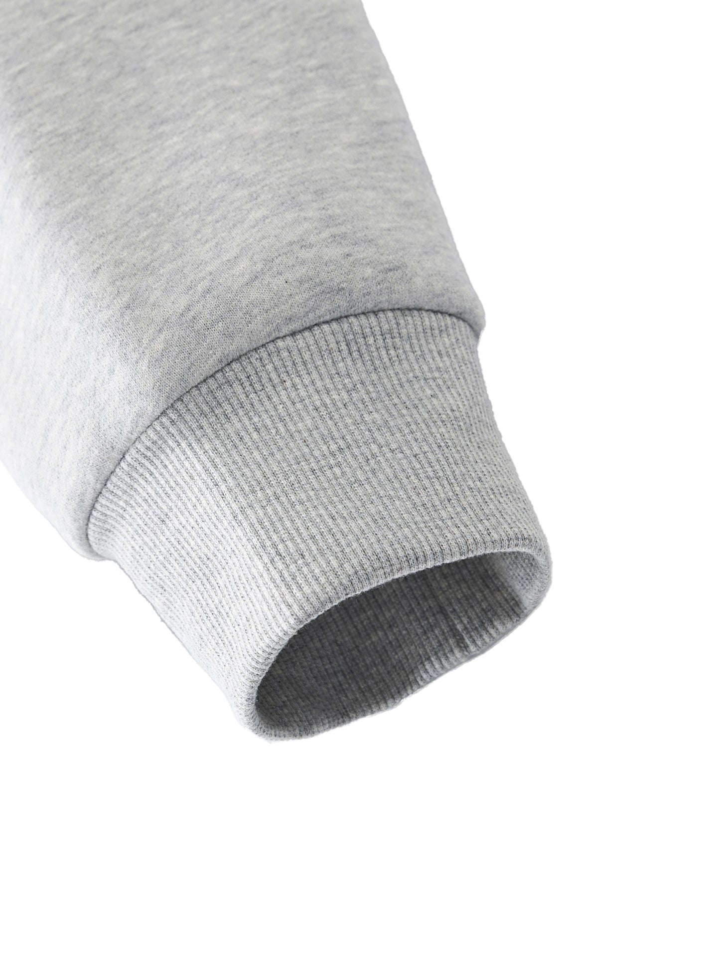 Fleece Mock-Neck Crew Sweatshirt