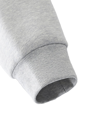 Fleece Mock-Neck Crew Sweatshirt