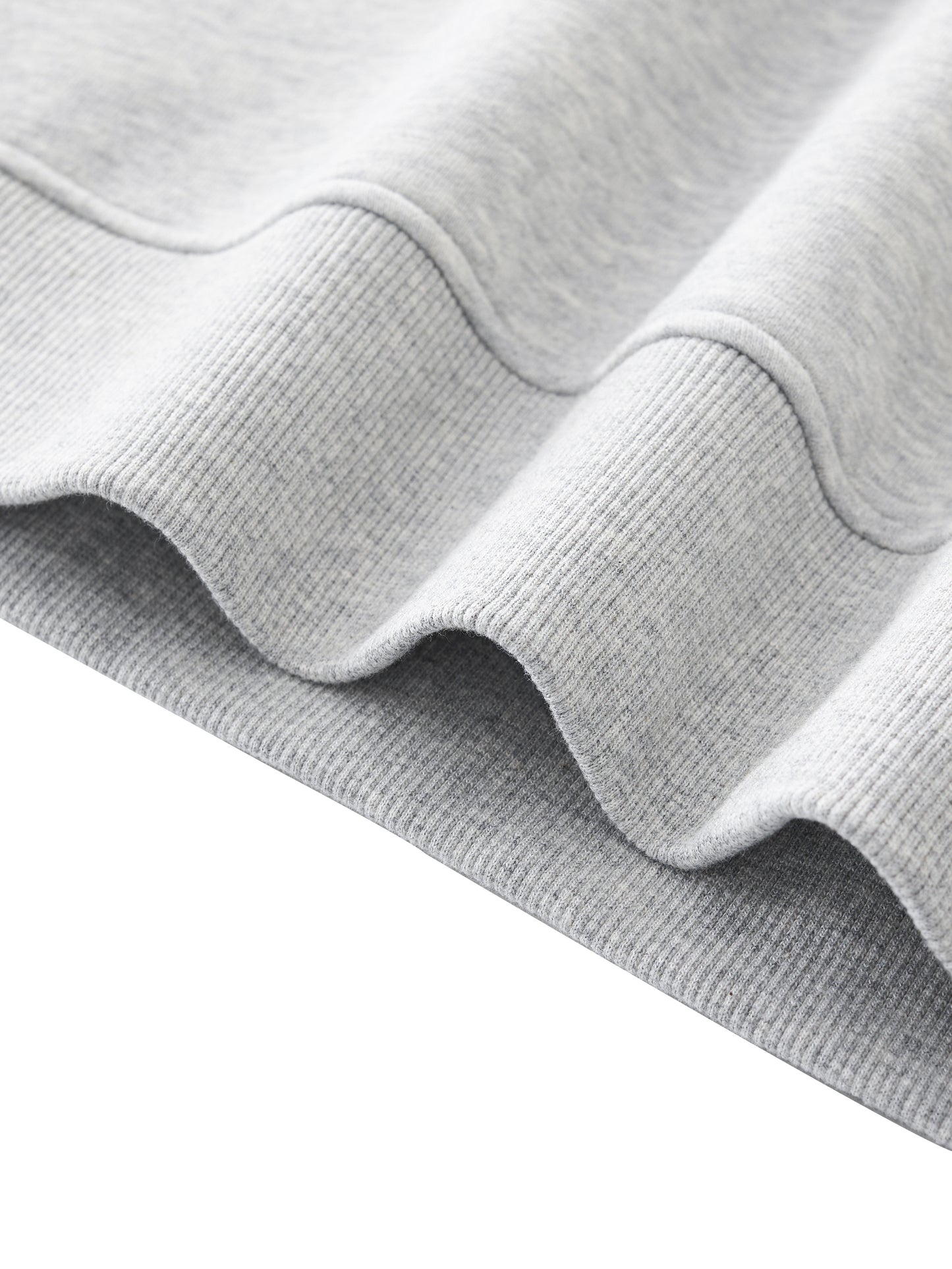 Fleece Mock-Neck Crew Sweatshirt