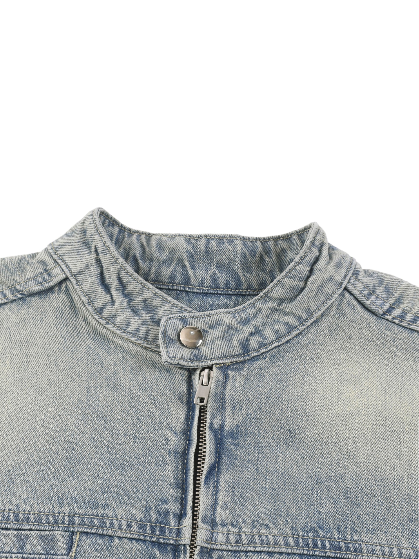 WILD THINGS VINTAGE WASH DENIM JACKET