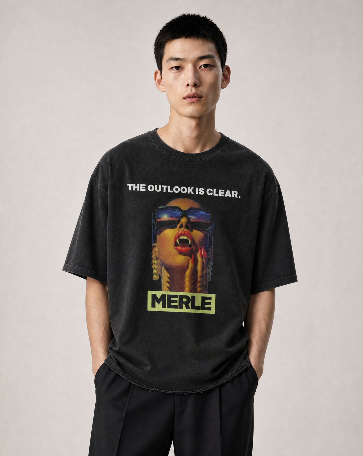 OUTLOOK IS CLEAR T-SHIRT