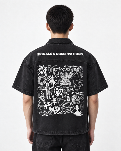 SIGNALS & OBSERVATIONS DENIM SHIRT